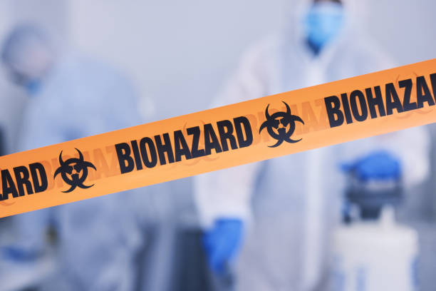 Professional Biohazard technician working in Akron, NY